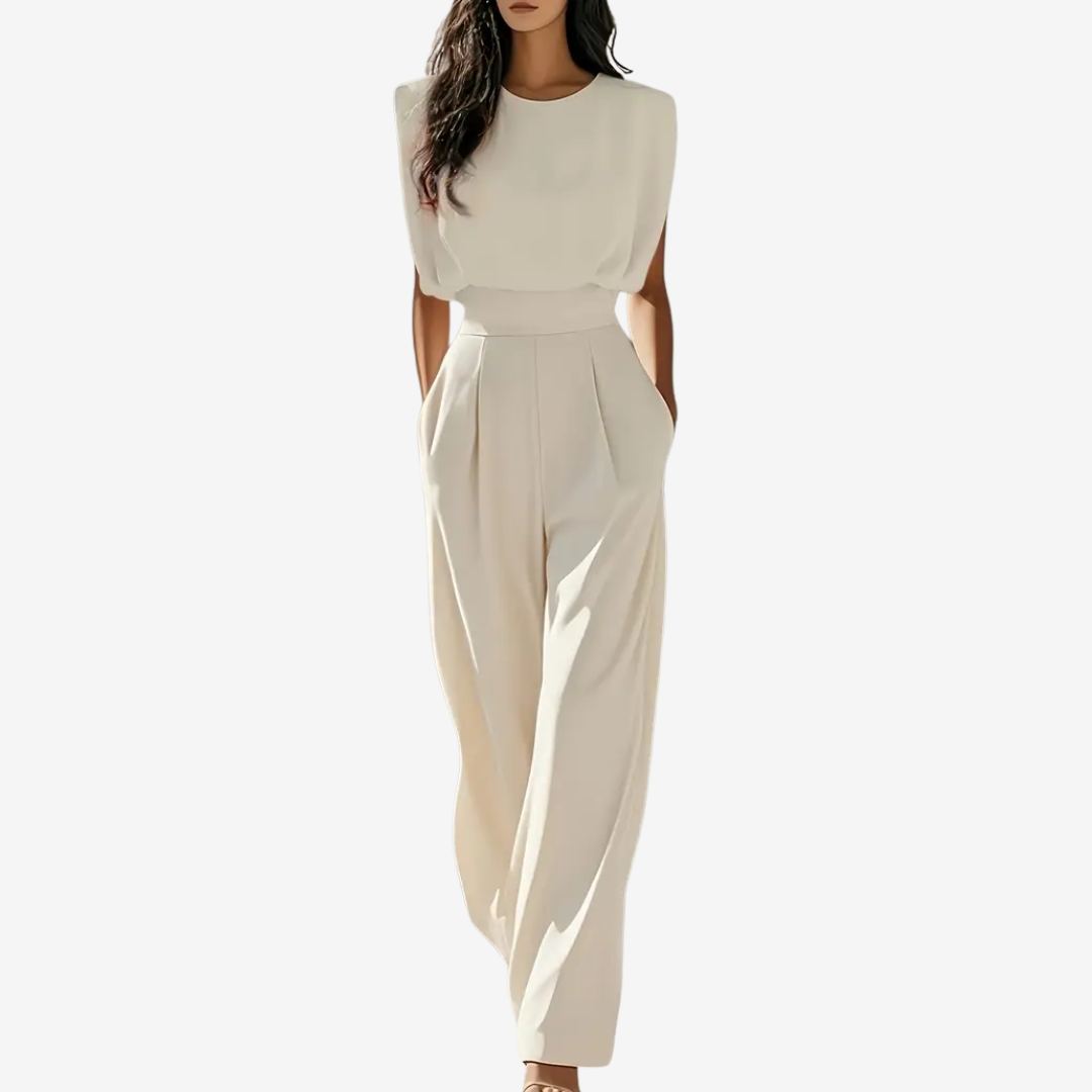 Lucy Jumpsuit with Belt
