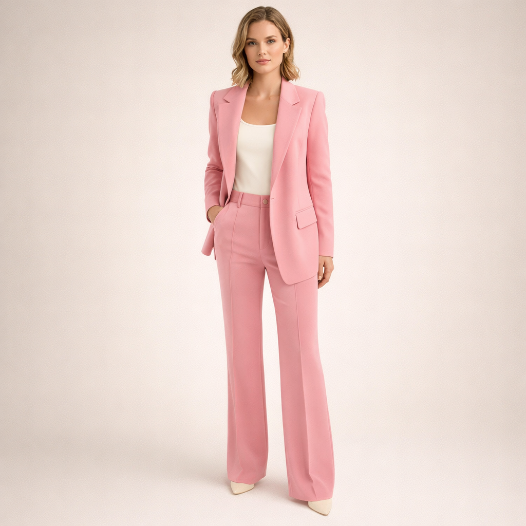Vanessa | Elegant suit set with flared trousers