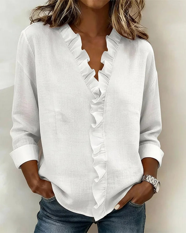 Susan™ | Ruffled Blouse