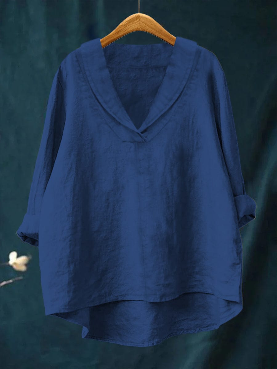 Hortense™ | Fluid V-Neck Blouse