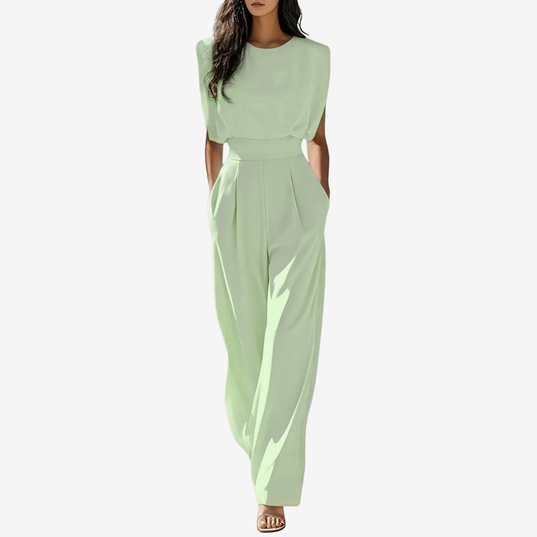 Lucy Jumpsuit with Belt