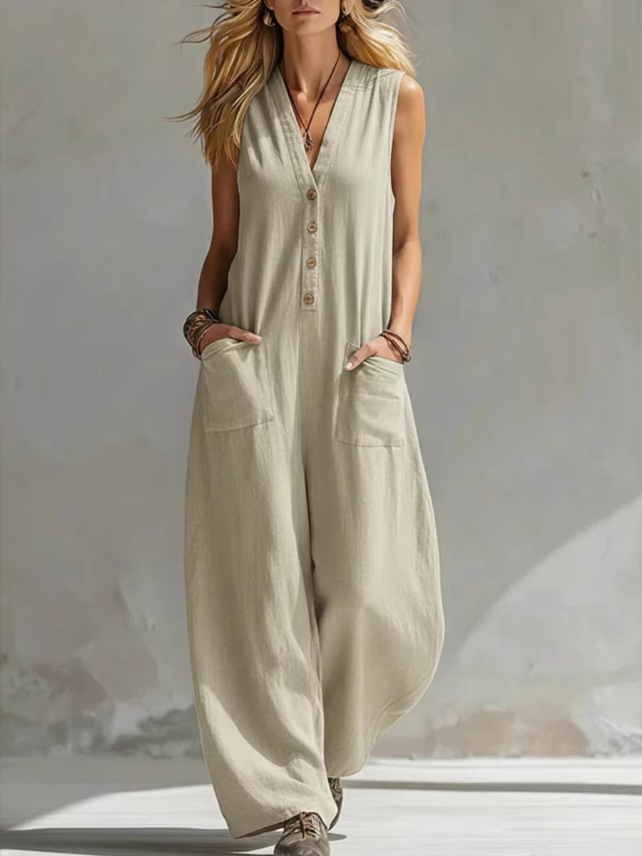 Angelica | Comfortable and Lightweight Two-Piece Jumpsuit