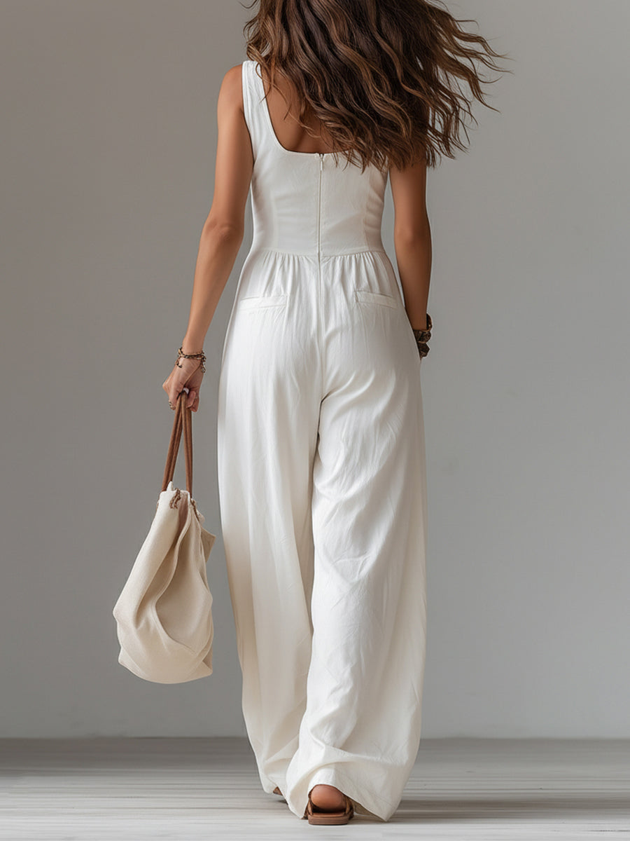 Renata | Casual Jumpsuit with Pockets