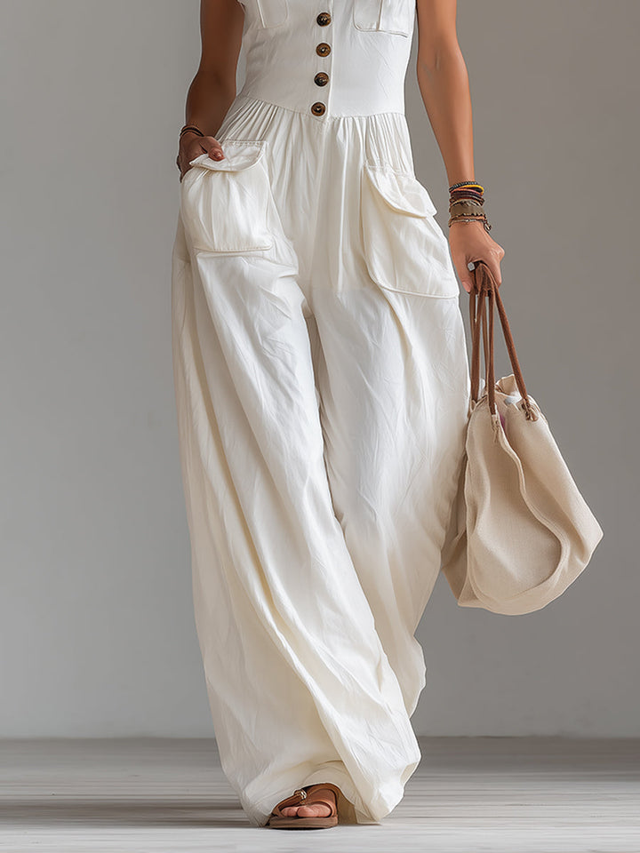 Renata | Casual Jumpsuit with Pockets