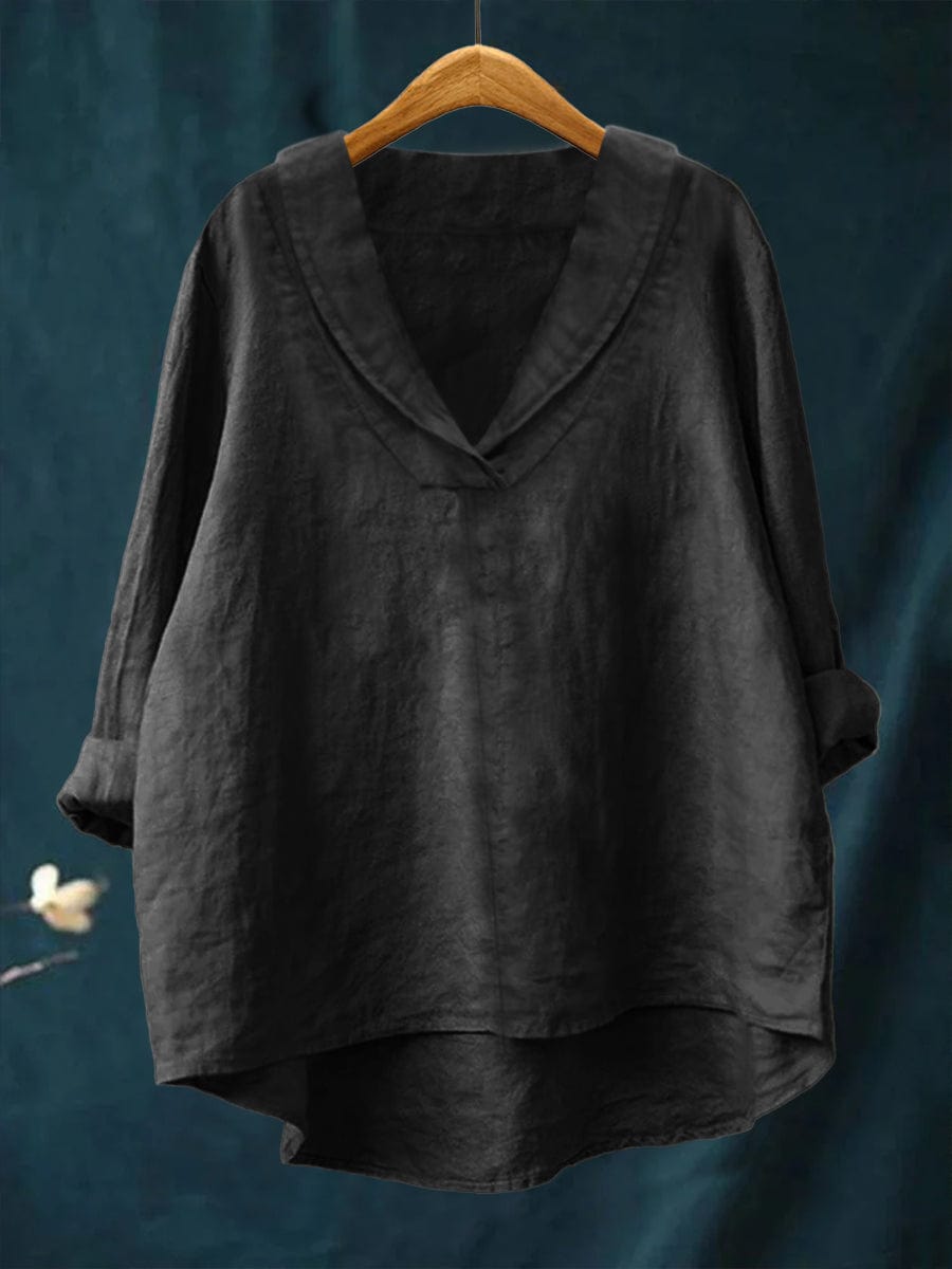 Hortense™ | Fluid V-Neck Blouse