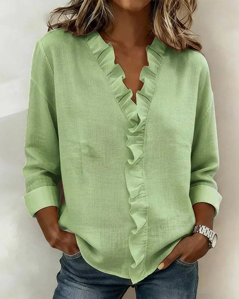 Susan™ | Ruffled Blouse