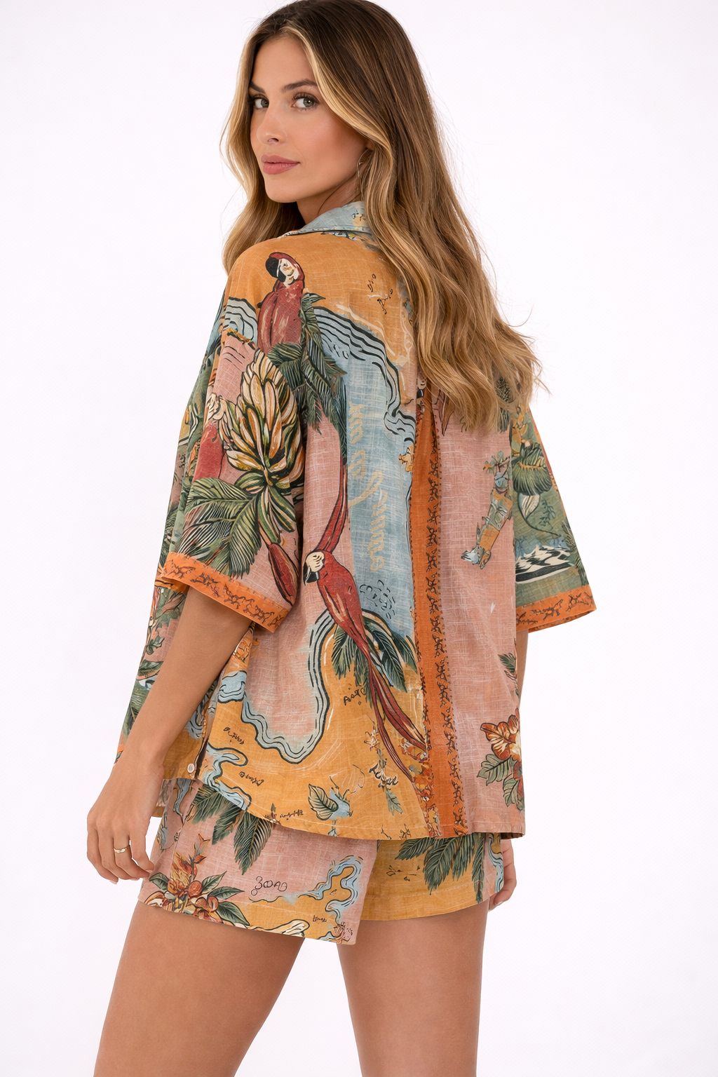 Sunset Paradise T-Shirt and Shorts Set