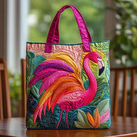 Fall Dressed Flamingo Shoulder Bag