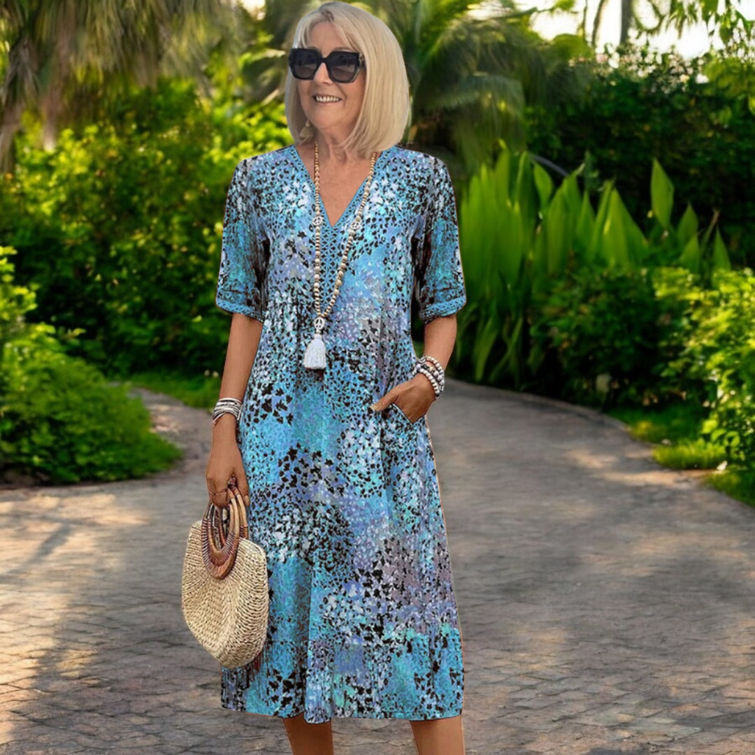 Lucia – Lightweight Flattering Effect Dress