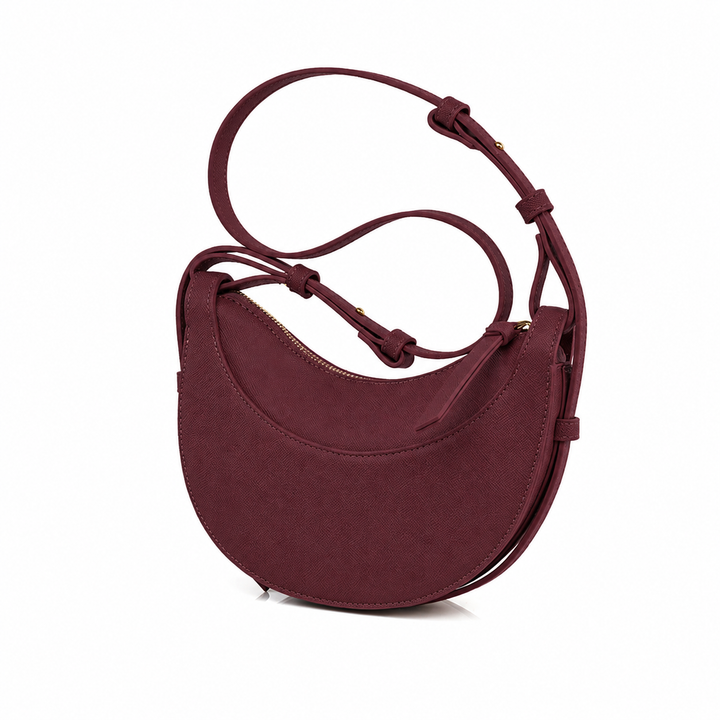 Yela Bag Leather - WIne Red