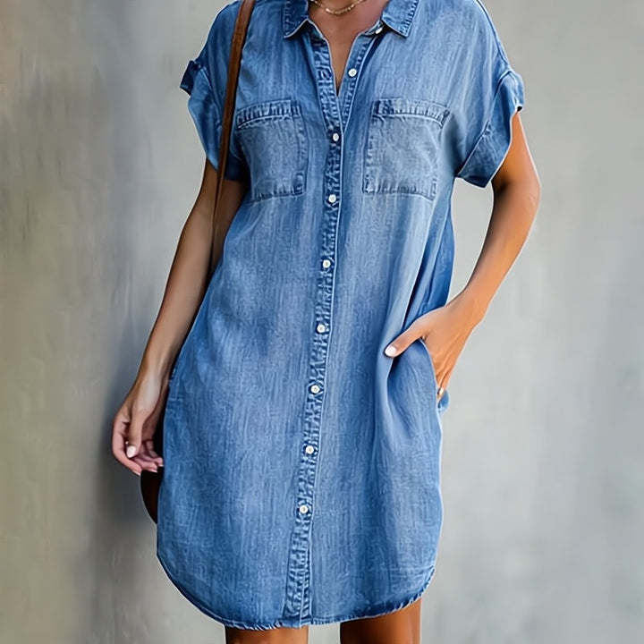 Button-Down Shirt Dress