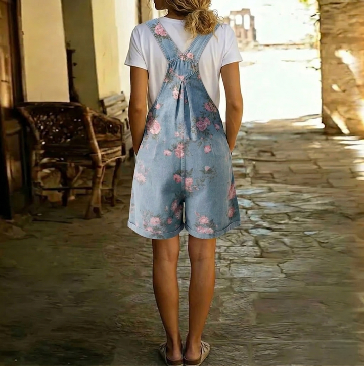 Denim-Look Jumpsuit
