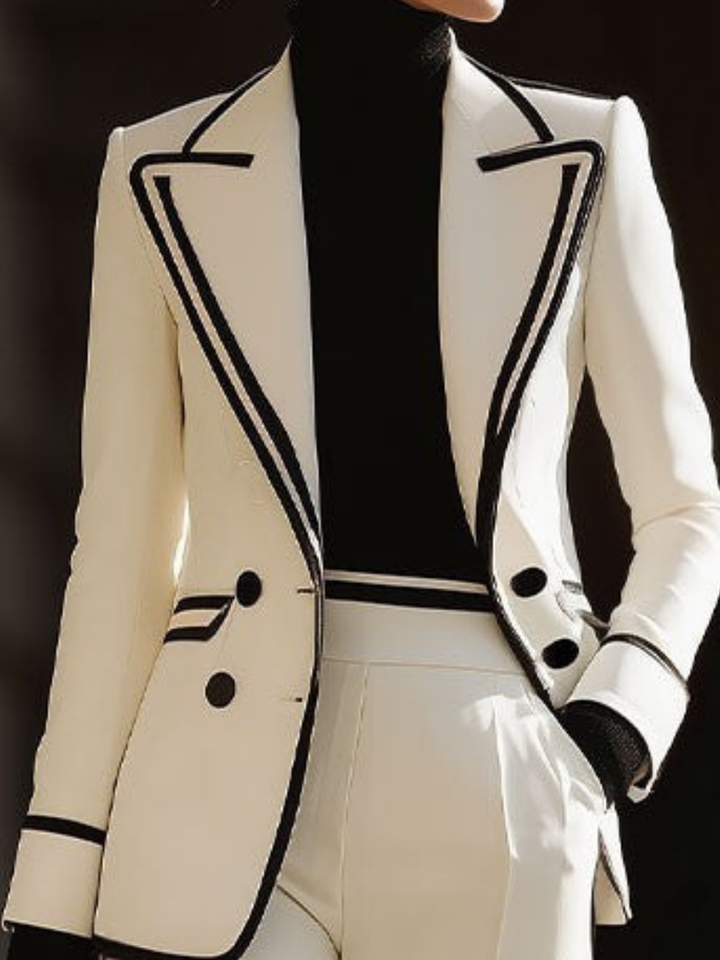 Christina | Wide Leg Two-Piece Suit