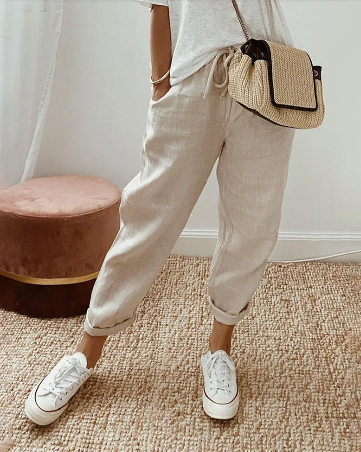 July | Stylish Linen Pants