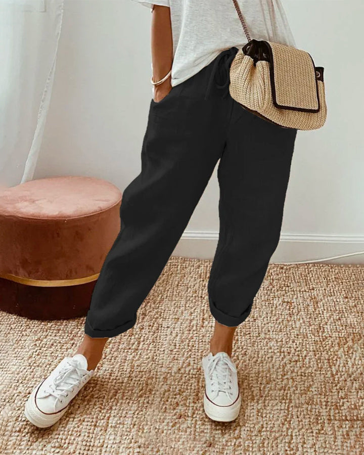 July | Stylish Linen Pants