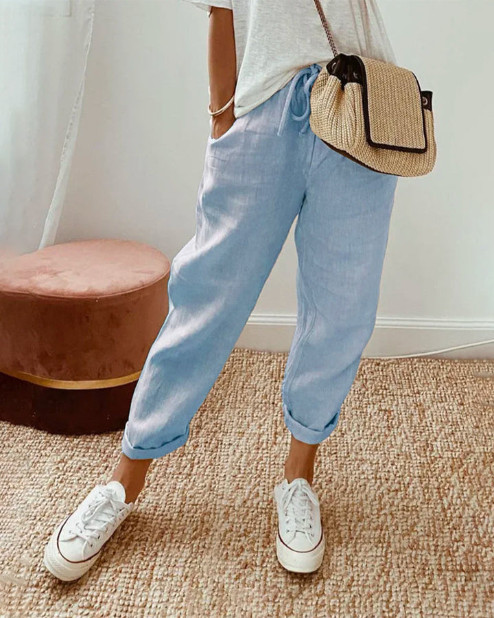 July | Stylish Linen Pants