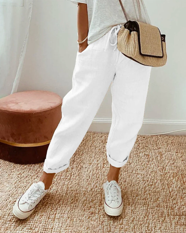 July | Stylish Linen Pants