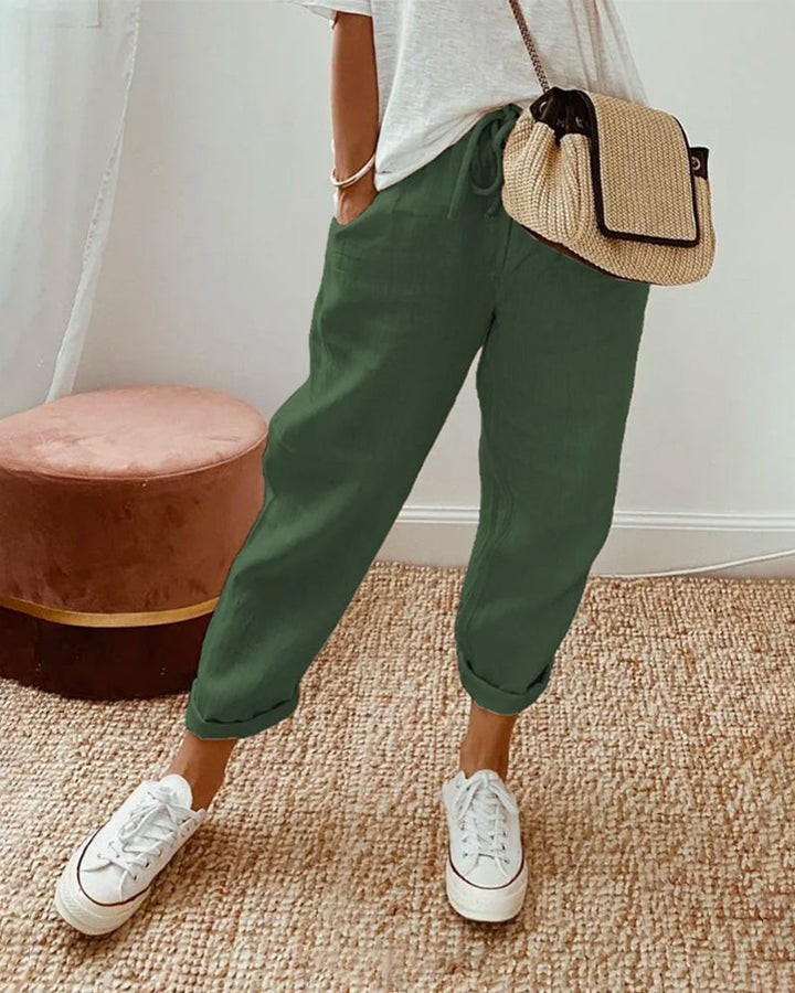 July | Stylish Linen Pants