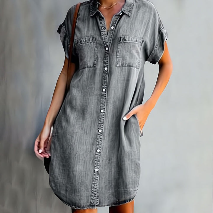 Button-Down Shirt Dress