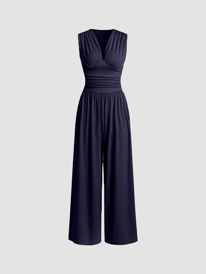 BONNIE | Chic Sleeveless Wide-Leg Jumpsuit