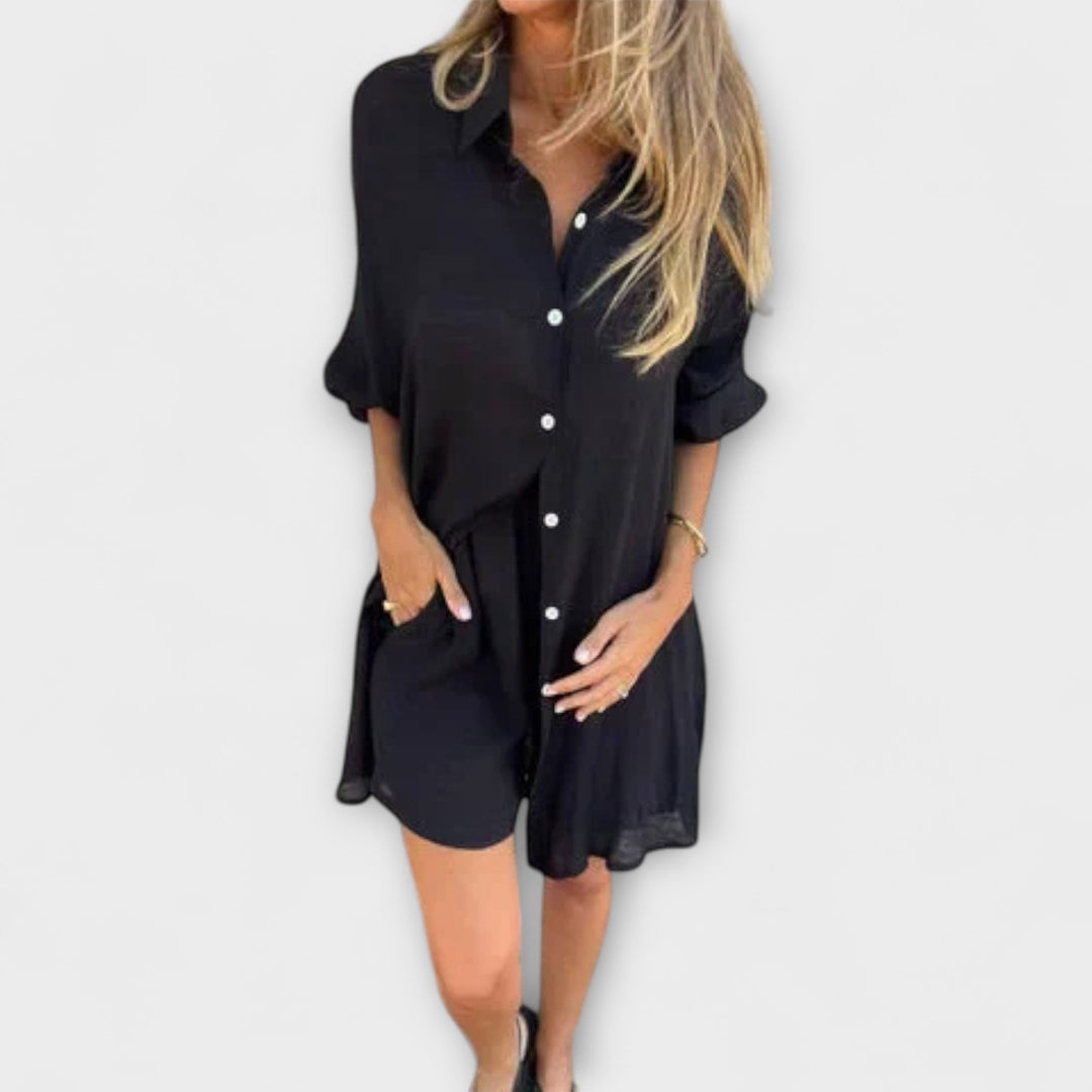 Miravo - Blouse and Shorts Set