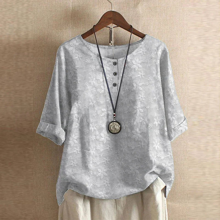 Dakota™ | Retro Printed Blouse