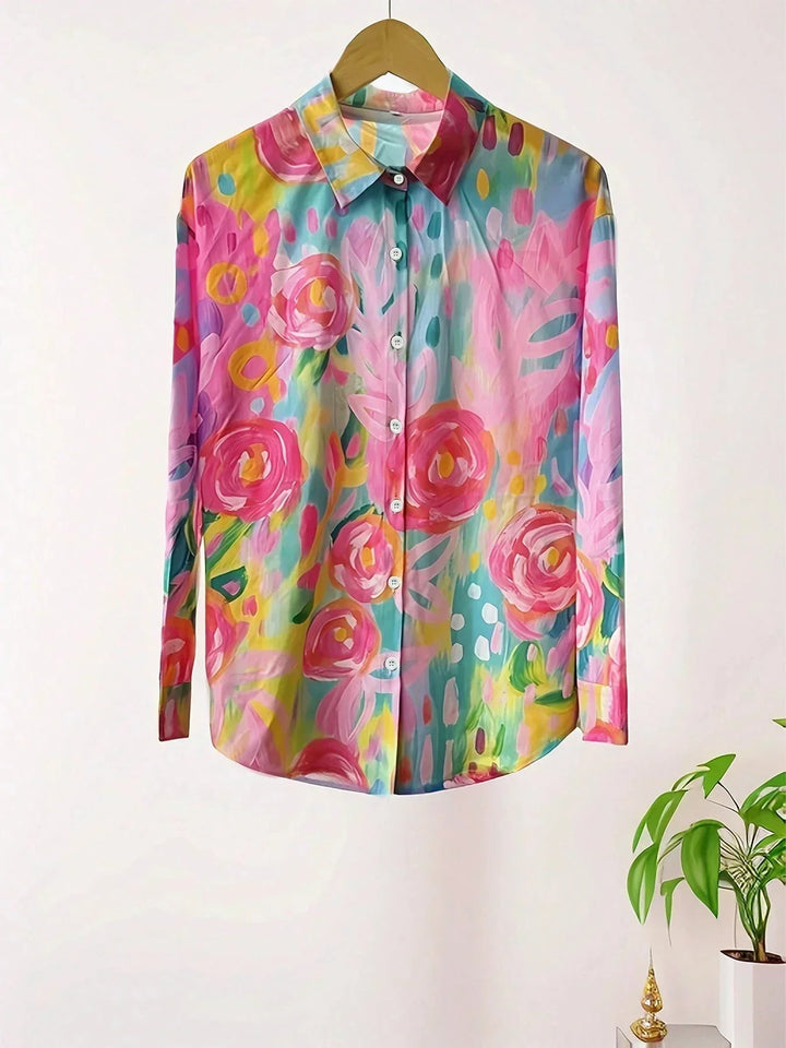 Kathryn™ | Fluid Printed Blouse