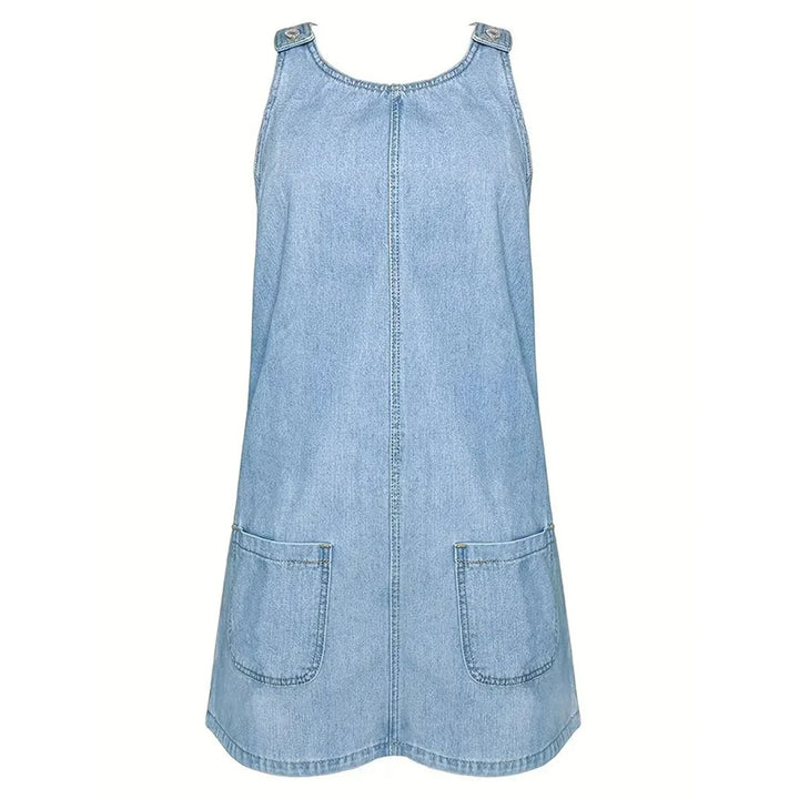 Denim-Look Dress