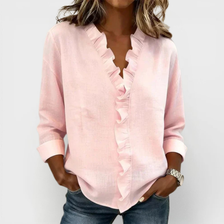Susan™ | Ruffled Blouse