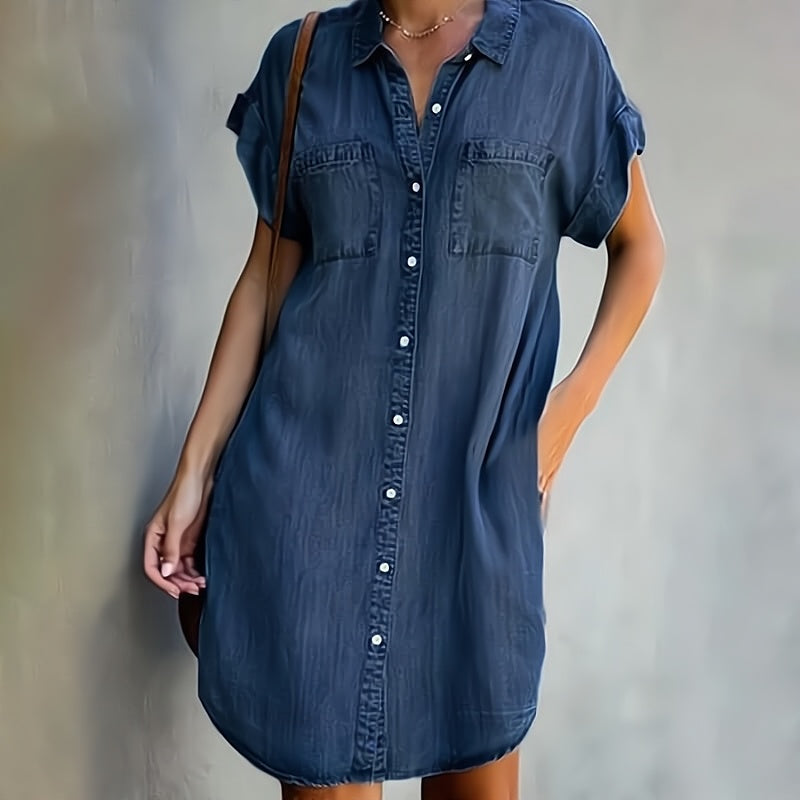 Button-Down Shirt Dress