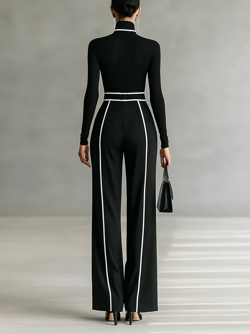 Nelena | Elegant two-piece set consisting of pants and top.