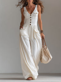 Renata | Casual Jumpsuit with Pockets
