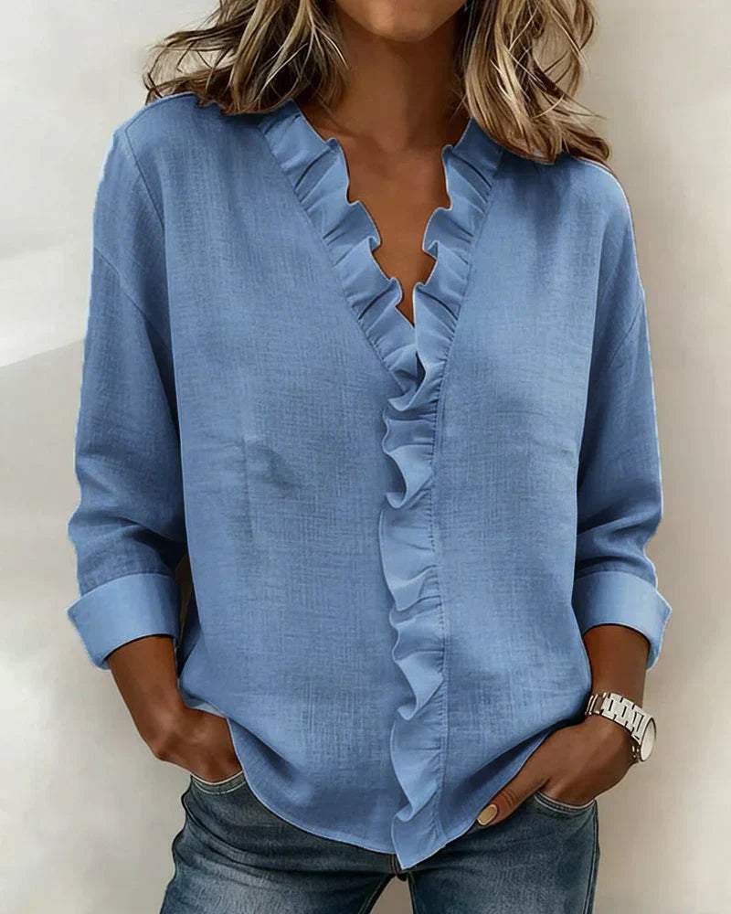 Susan™ | Ruffled Blouse