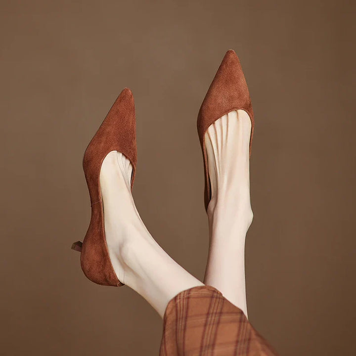 Elegant Slip-On Leather Flats for Women (4)