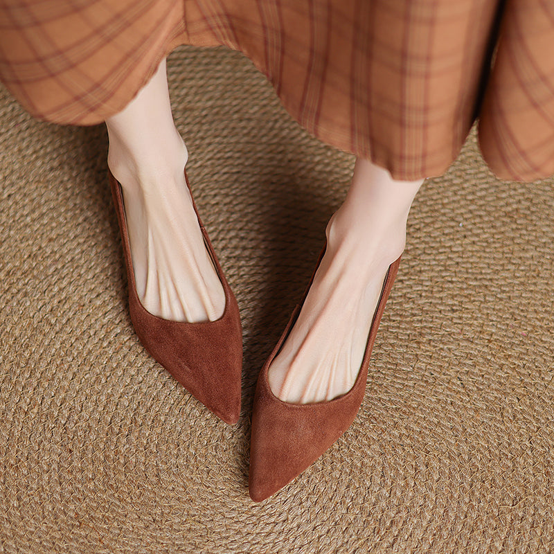 Elegant Slip-On Leather Flats for Women (5)