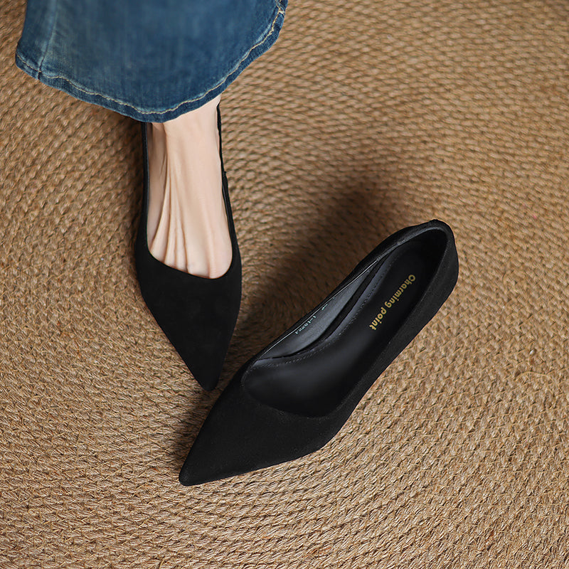Elegant Slip-On Leather Flats for Women (8)