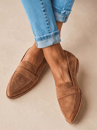 Camila | Elegant Suede Flats Women Love for Everyday