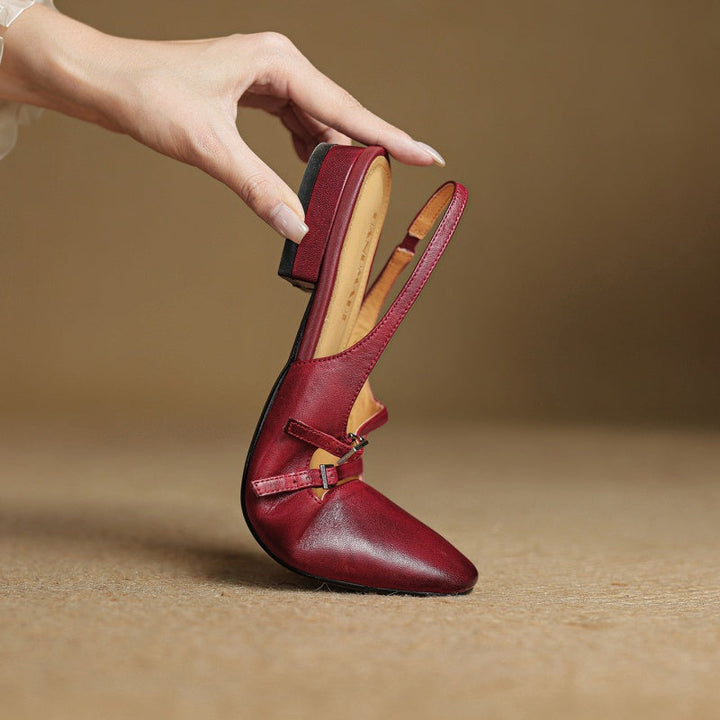 Elegant Women's Leather Flats for Everyday (4)