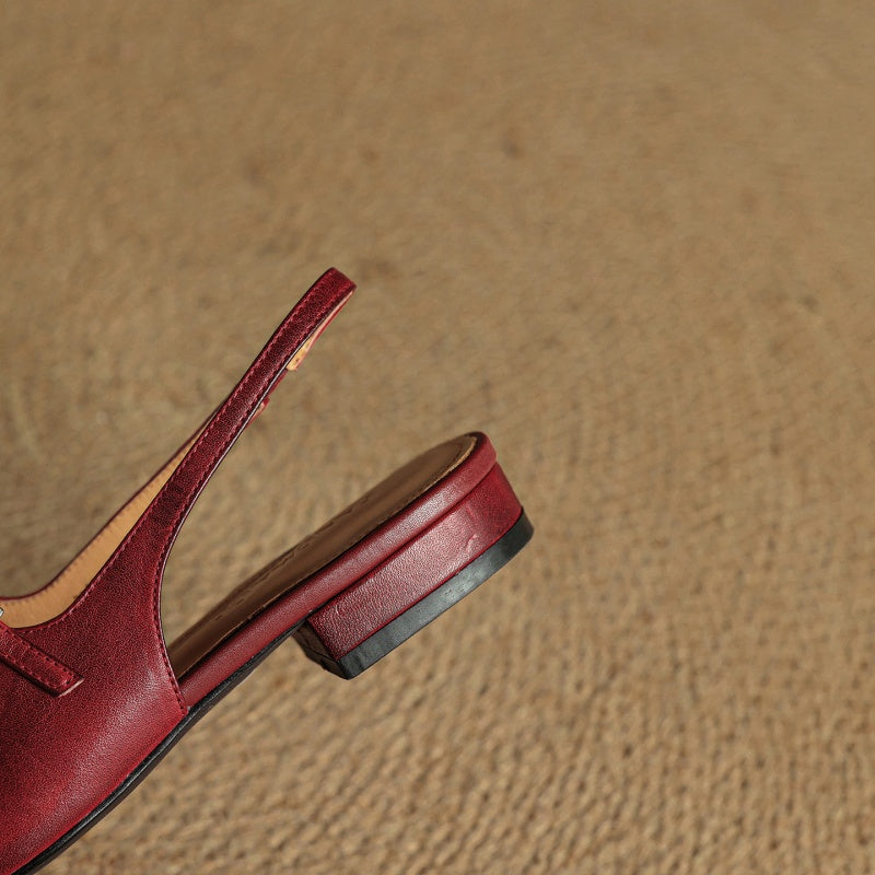 Elegant Women's Leather Flats for Everyday (7)