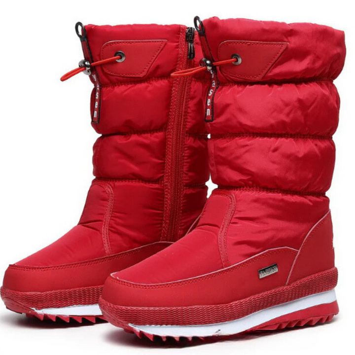 Fall-Ready Western Boots for Women in Red