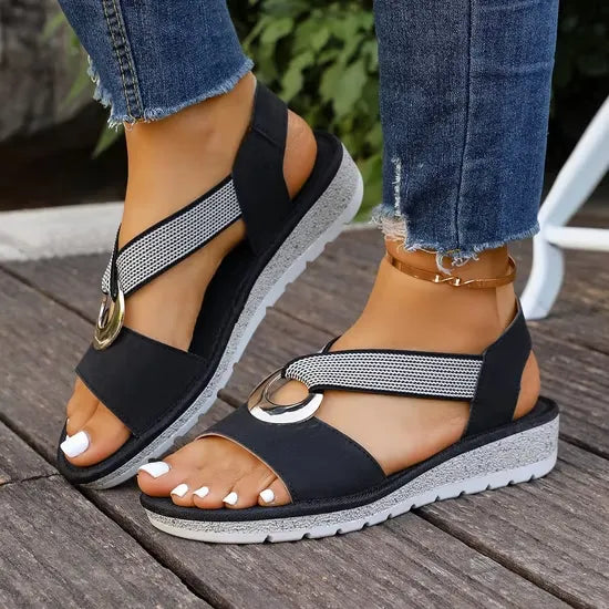 Stefanie | Elegant Adjustable Support Sandals