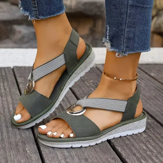 Stefanie | Elegant Adjustable Support Sandals