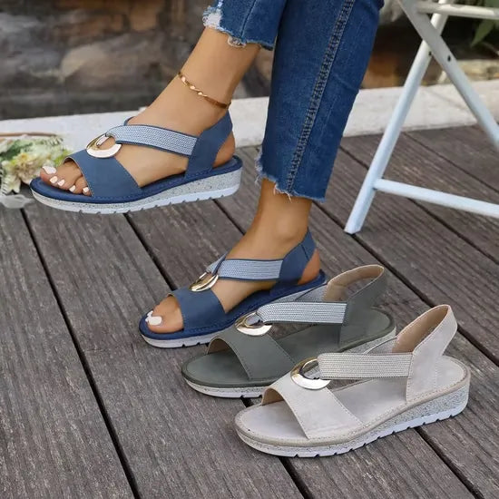 Stefanie | Elegant Adjustable Support Sandals