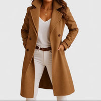 Scarlett | Longline Women's Coats Tailored Double-Breasted