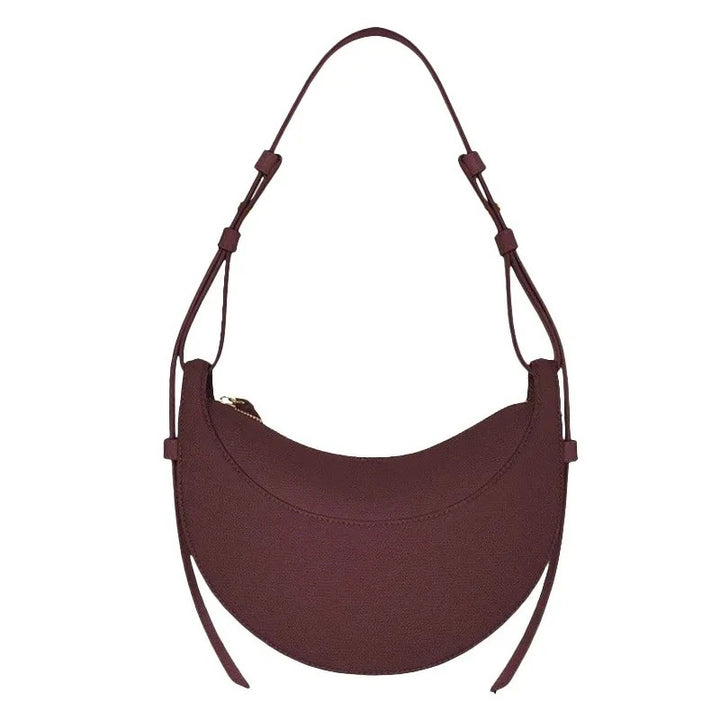 Yela Bag Leather - WIne Red