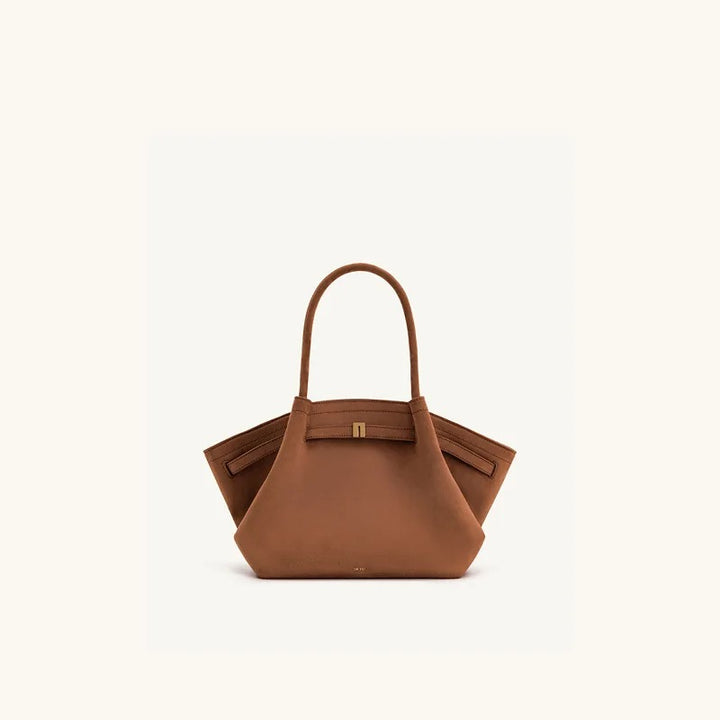 Structured Tote Bag - Brown
