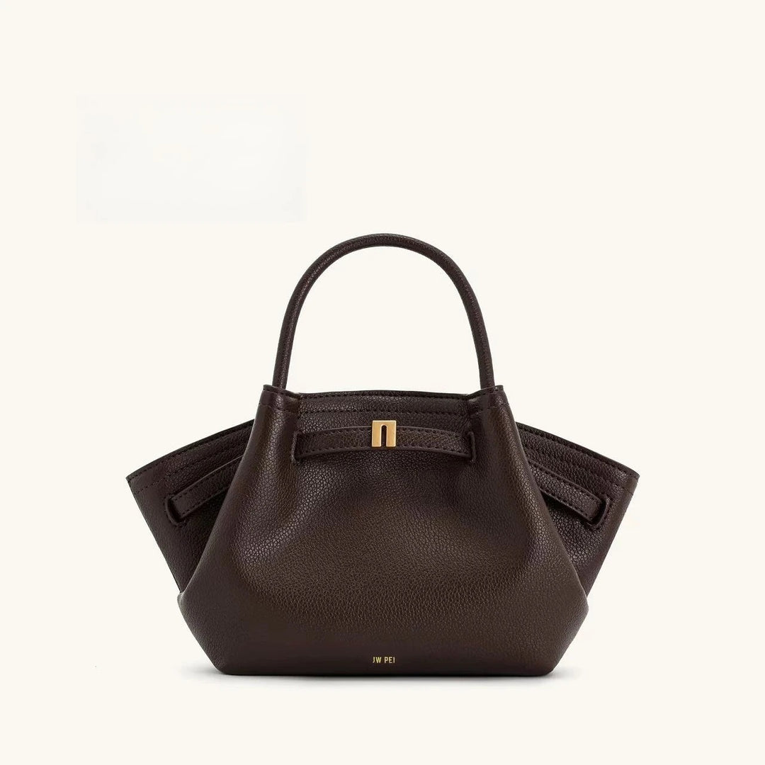 Structured Tote Bag - Deep Purple