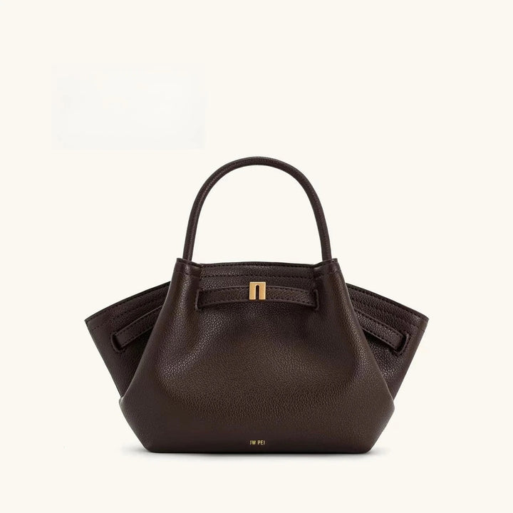 Structured Tote Bag - Deep Purple