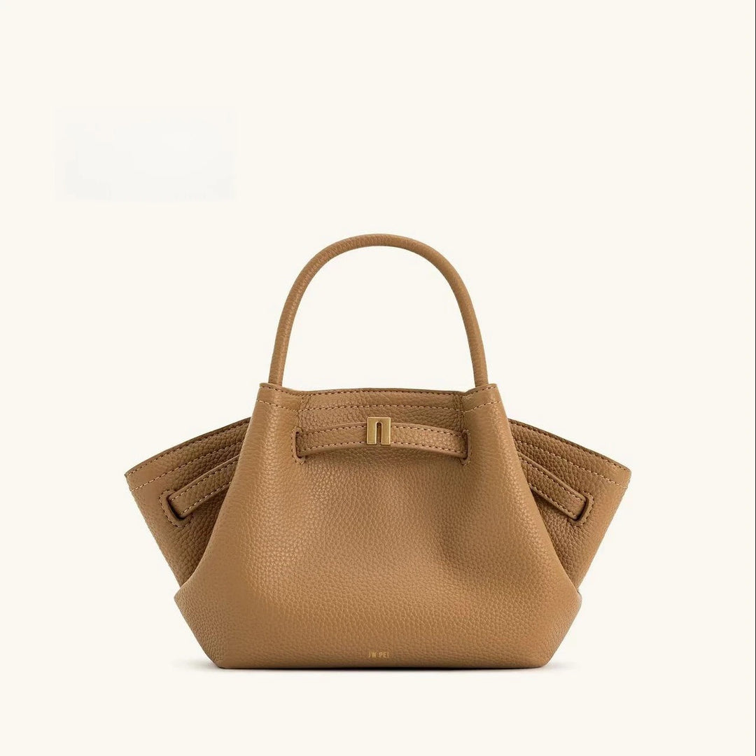 Structured Tote Bag - Camel