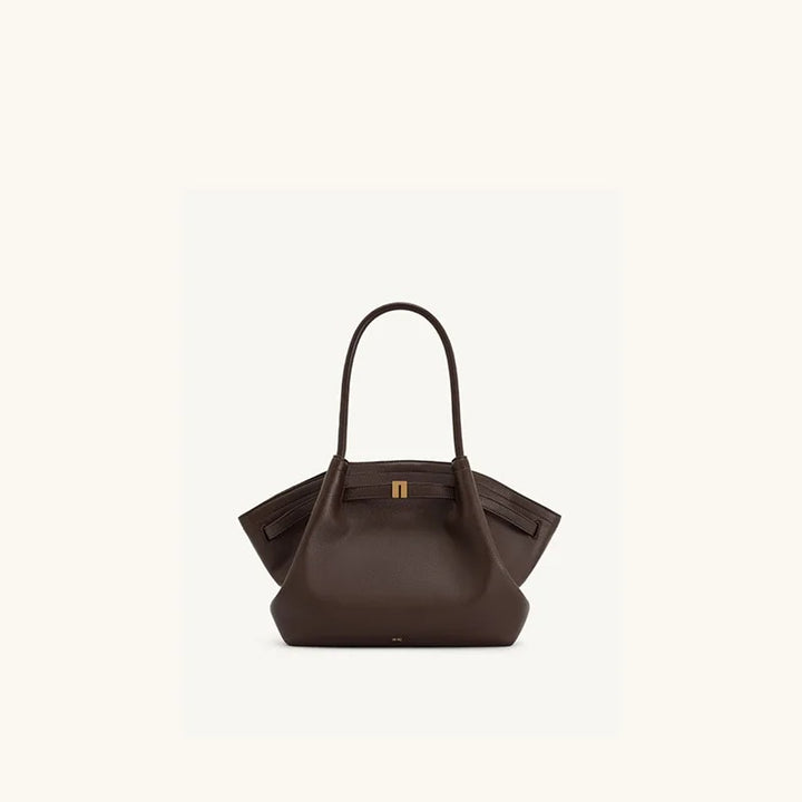 Structured Tote Bag - Deep Purple